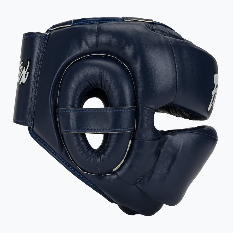 Boxerská helma Fairtex Full Face Protector blue 2