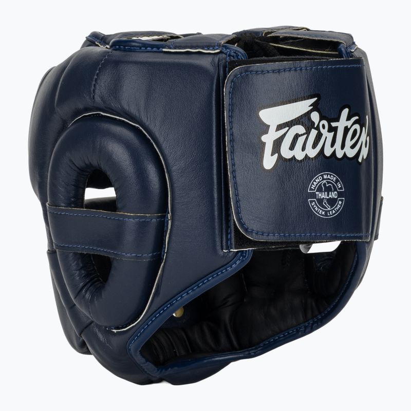 Boxerská helma Fairtex Full Face Protector blue 3