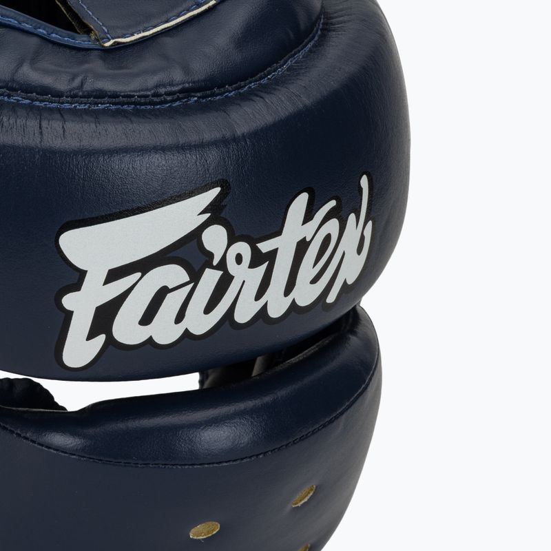 Boxerská helma Fairtex Full Face Protector blue 4