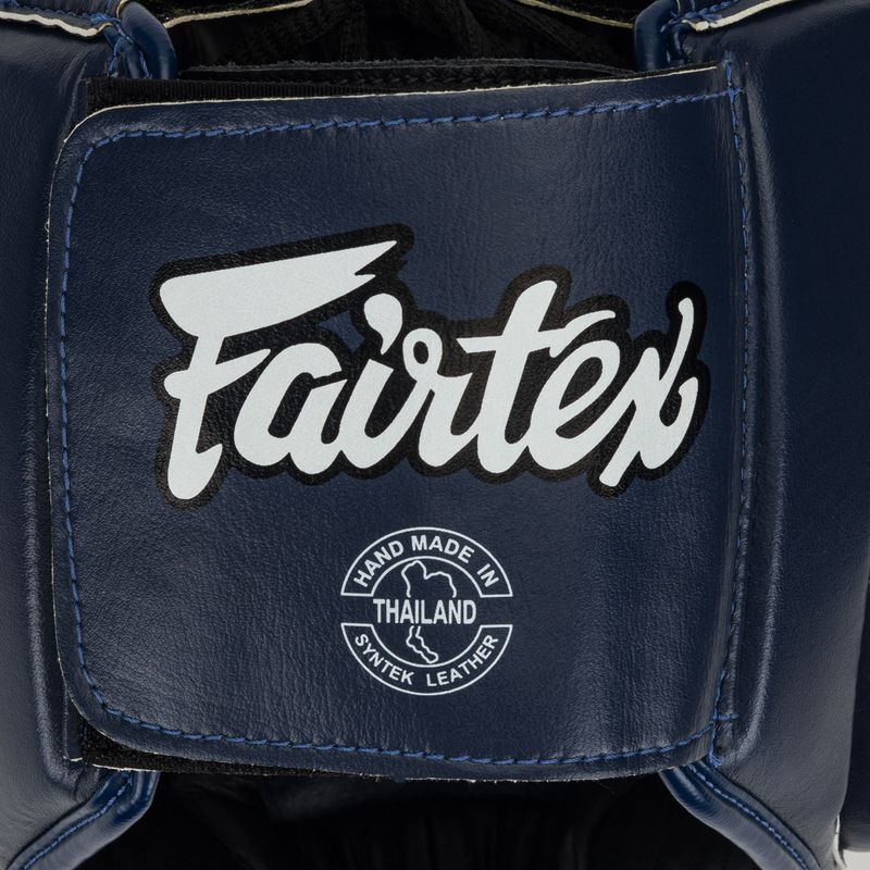 Boxerská helma Fairtex Full Face Protector blue 5