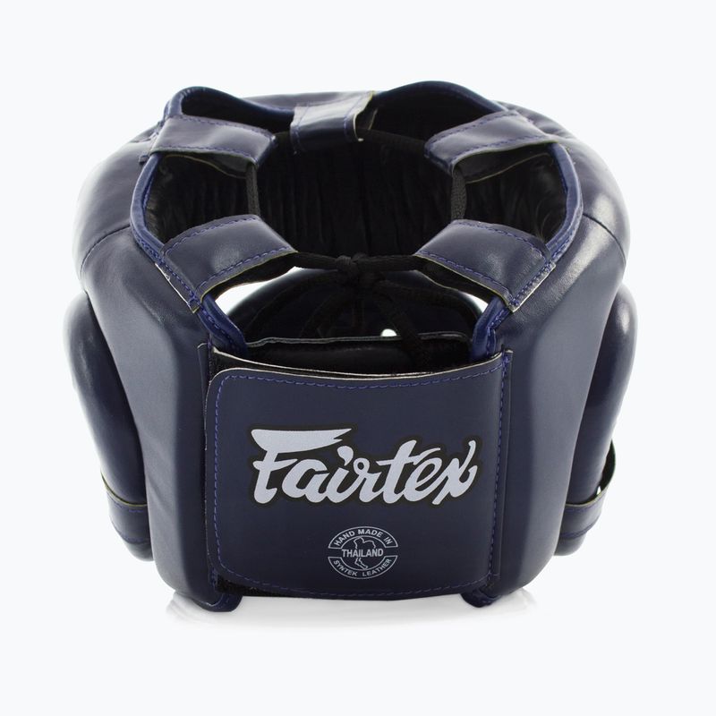 Boxerská helma Fairtex Full Face Protector blue 3