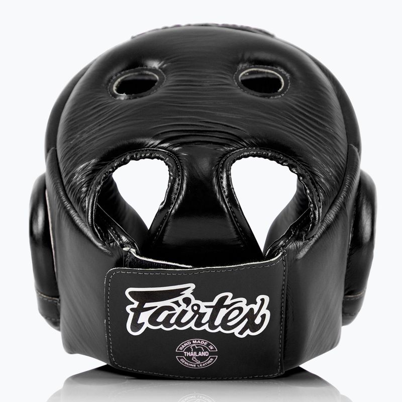 Boxerská helma  Fairtex Muay Thai Competition black 4