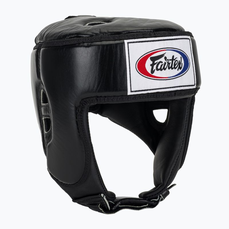Ochranná helma Fairtex Muay Thai & Kickboxing Competition black