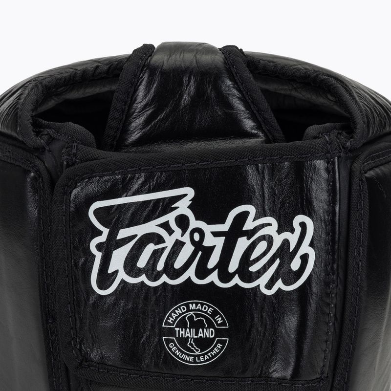 Ochranná helma Fairtex Muay Thai & Kickboxing Competition black 5