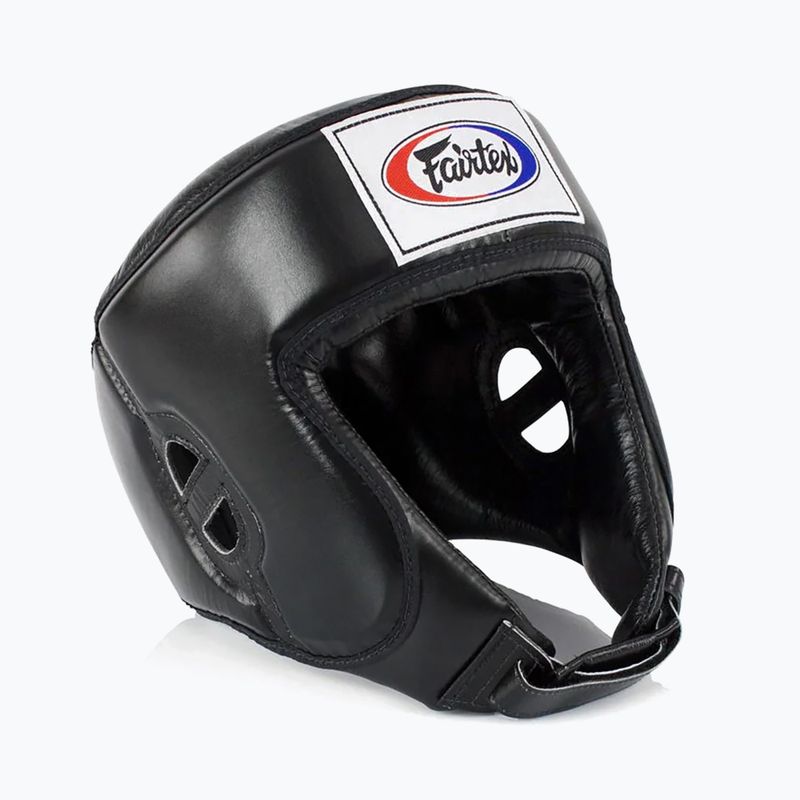 Ochranná helma Fairtex Muay Thai & Kickboxing Competition black