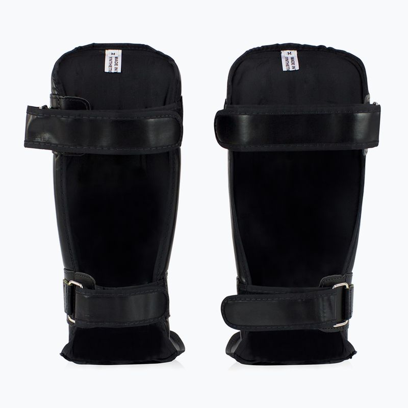 Dvojité polstrované chrániče holeně Fairtex In-Step černé 2
