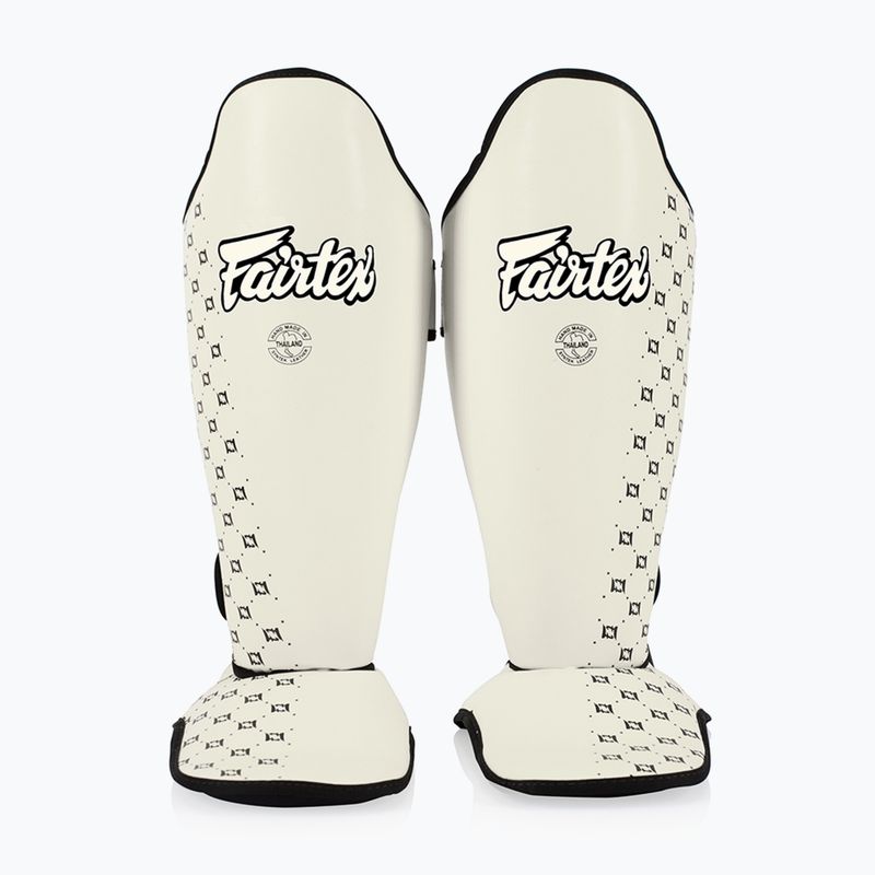 Chrániče holení Fairtex Competition bílé