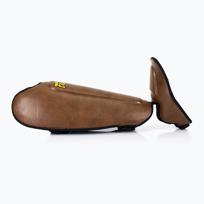Chrániče holení Fairtex Ultimate hnědé 4
