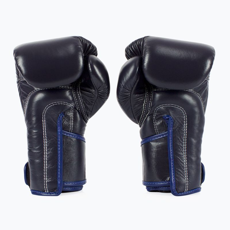 Stylové boxerské rukavice Fairtex Angular Sparring - uzamčený palec modré 2