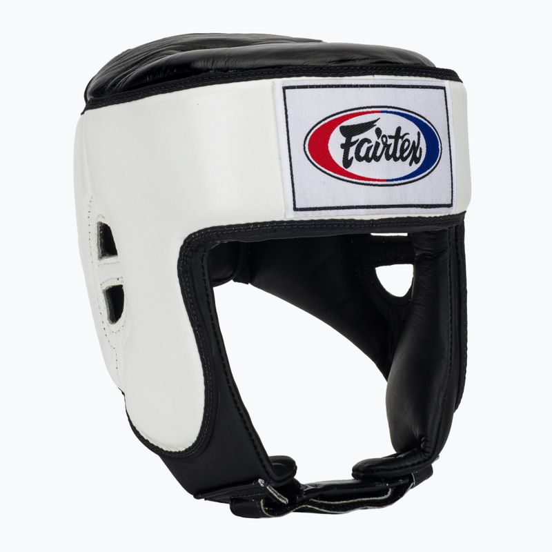 Boxerská helma Fairtex Muay Thai & Kickboxing Competition white