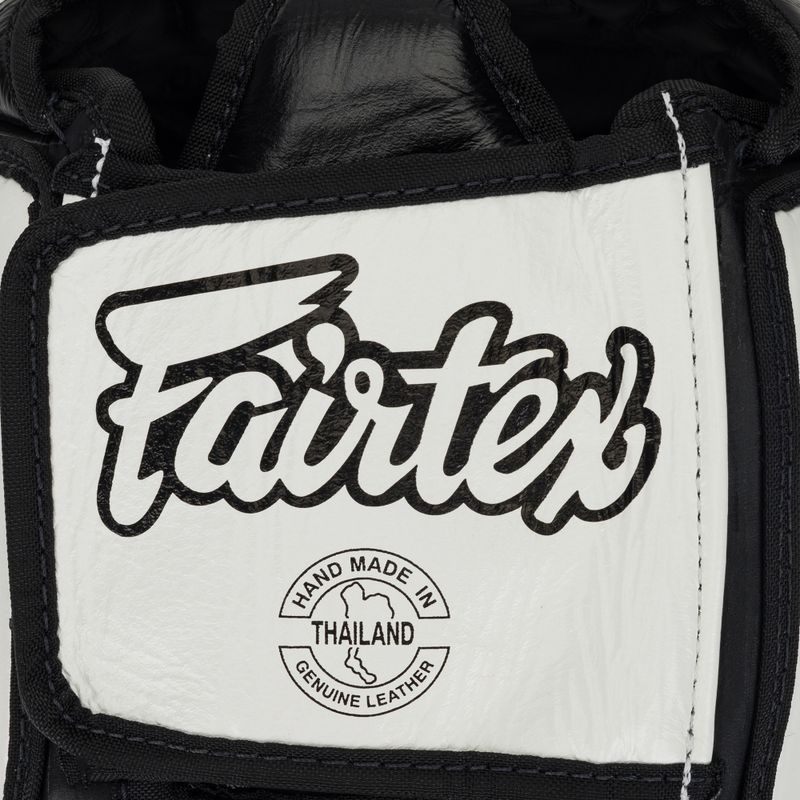 Boxerská helma Fairtex Muay Thai & Kickboxing Competition white 5
