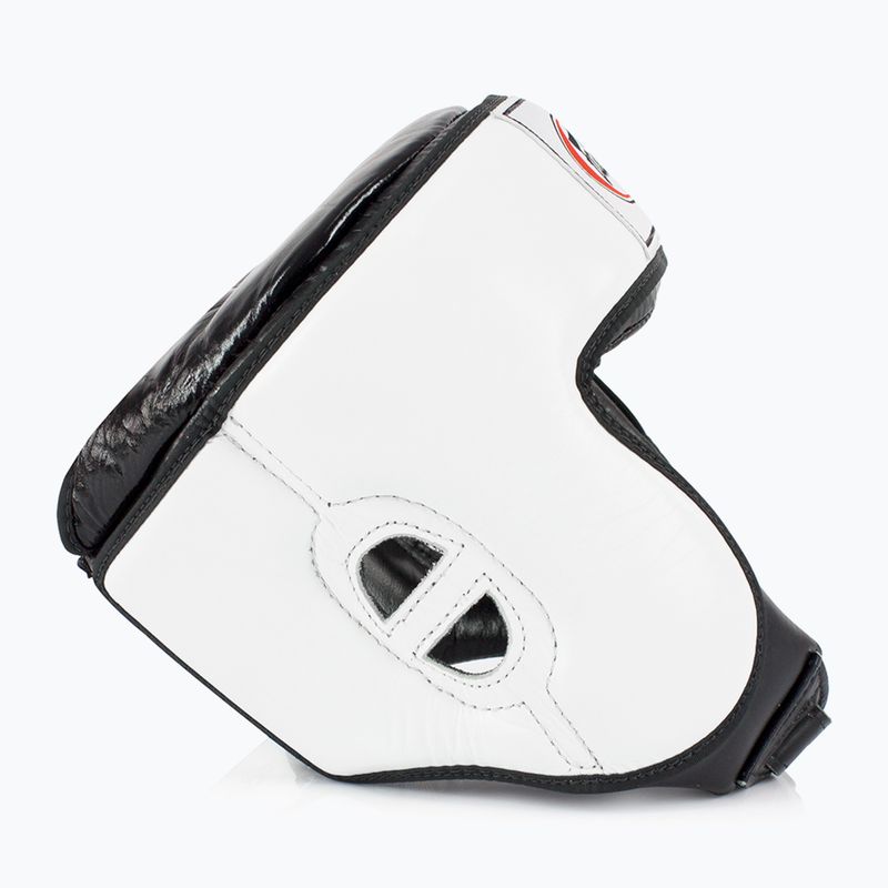 Boxerská helma  Fairtex Muay Thai & Kickboxing Competition white 3