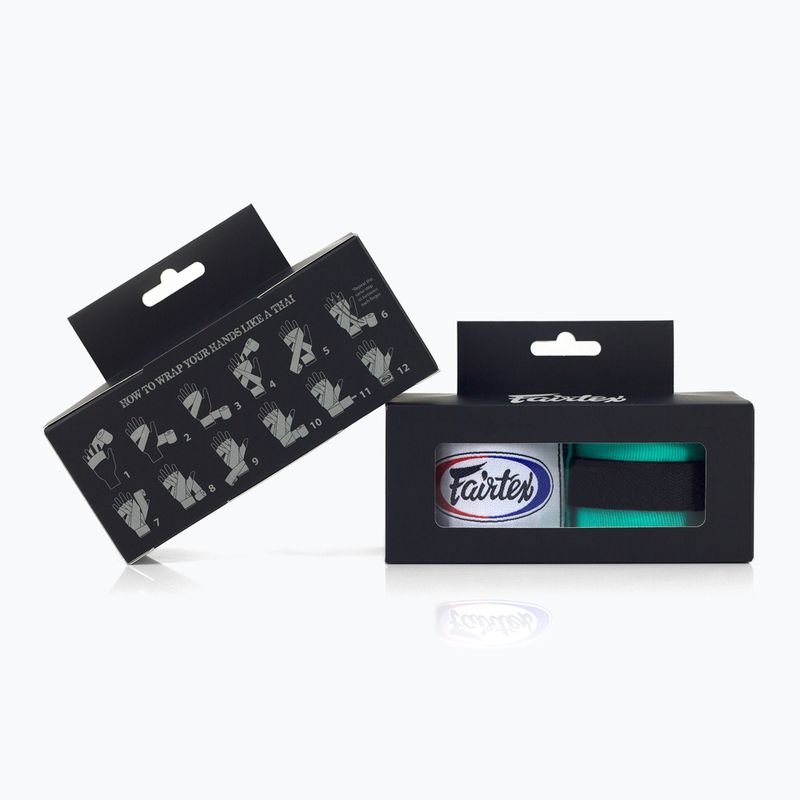 Boxerské bandáže Fairtex Handwraps 300 cm mint 3