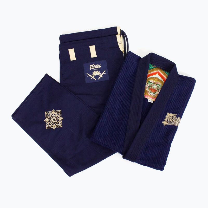 GI nabrazilské jiu-jitsu Fairtex 'Matchanu' navy blue 9
