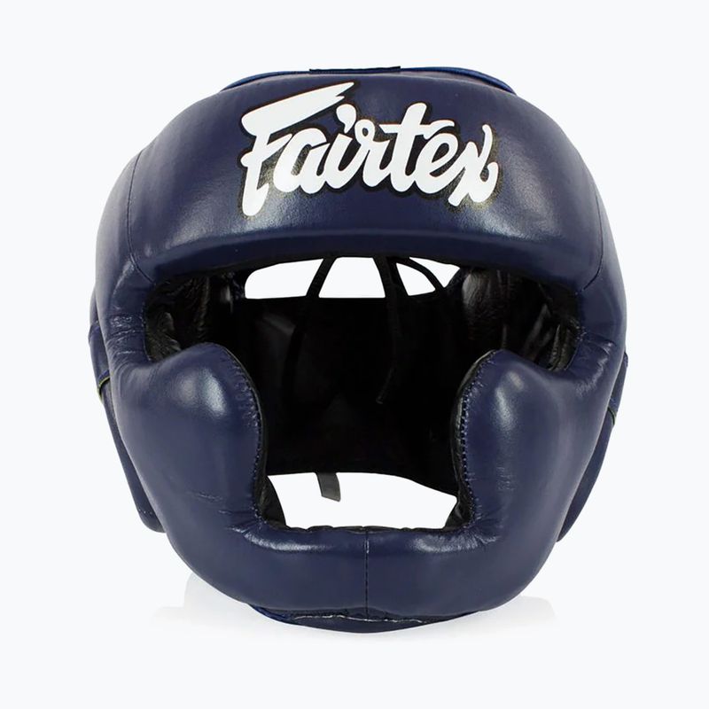 Dětská boxerská helma   Fairtex Headguard for Kids blue 2