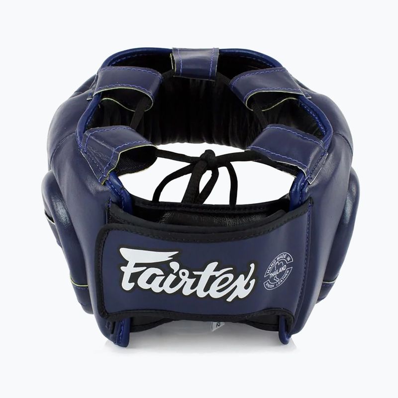 Dětská boxerská helma   Fairtex Headguard for Kids blue 3