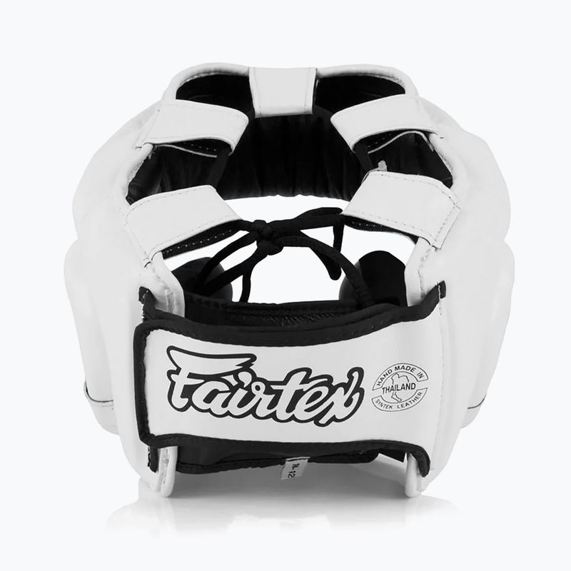 Dětská boxerská helma   Fairtex Headguard for Kids white 3