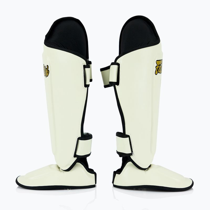 Chrániče holení Fairtex Ultimate bílé 3