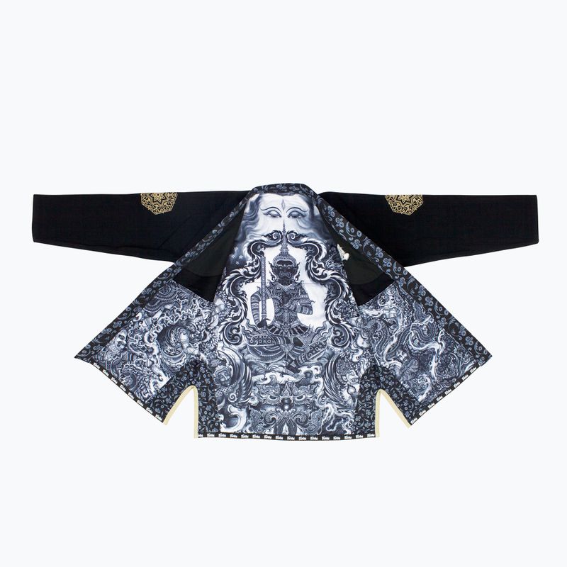 GI  na brazilské jiu-jitsu Fairtex "Treeburam" black 3