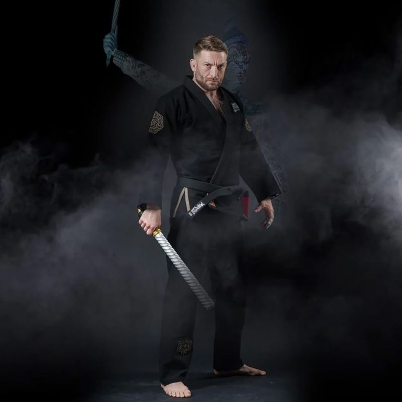 GI  na brazilské jiu-jitsu Fairtex "Treeburam" black 10