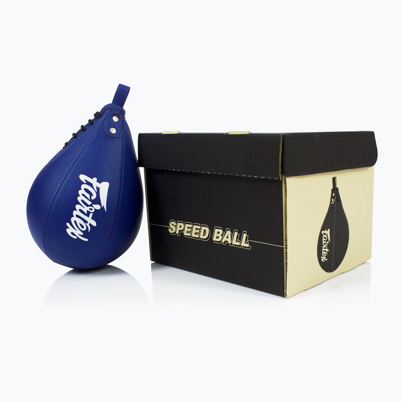 Boxerská hruška  Fairtex Speed Ball SB1 blue 4