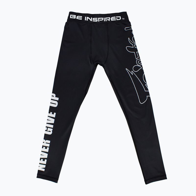Pánské tréninkové legíny Fairtex Compression CP1 black