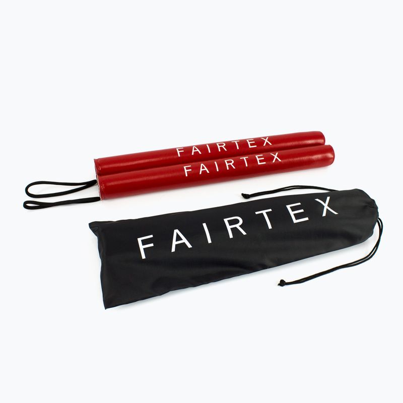 Boxerské tyče Fairtex Boxing Sticks red 2