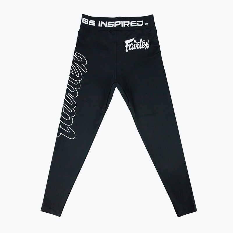 Pánské tréninkové legíny Fairtex Compression CP2 černé 2
