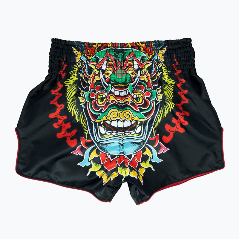 Tréninkové šortky Fairtex Muay Thai BS1912 'Kabuki' černé