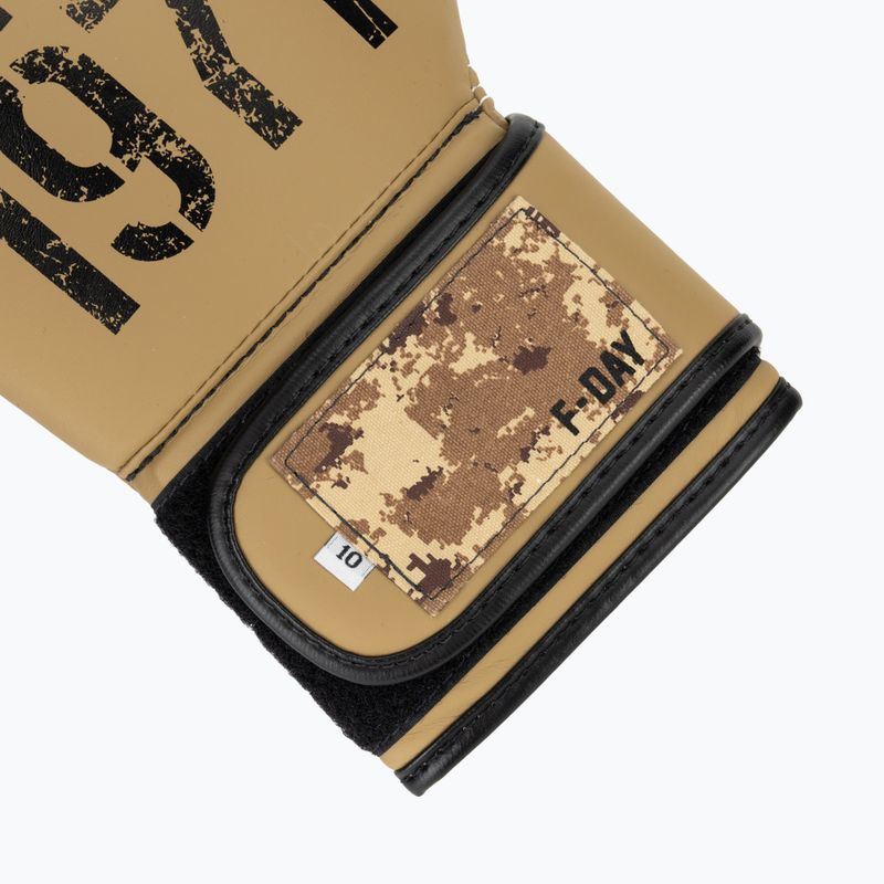 Boxerské rukavice Fairtex F-DAY 2 Limited Edition khaki 6