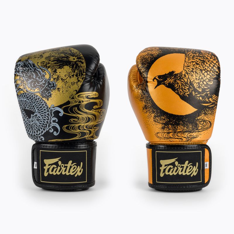 Boxerské rukavice Fairtex Harmony Six černé 2
