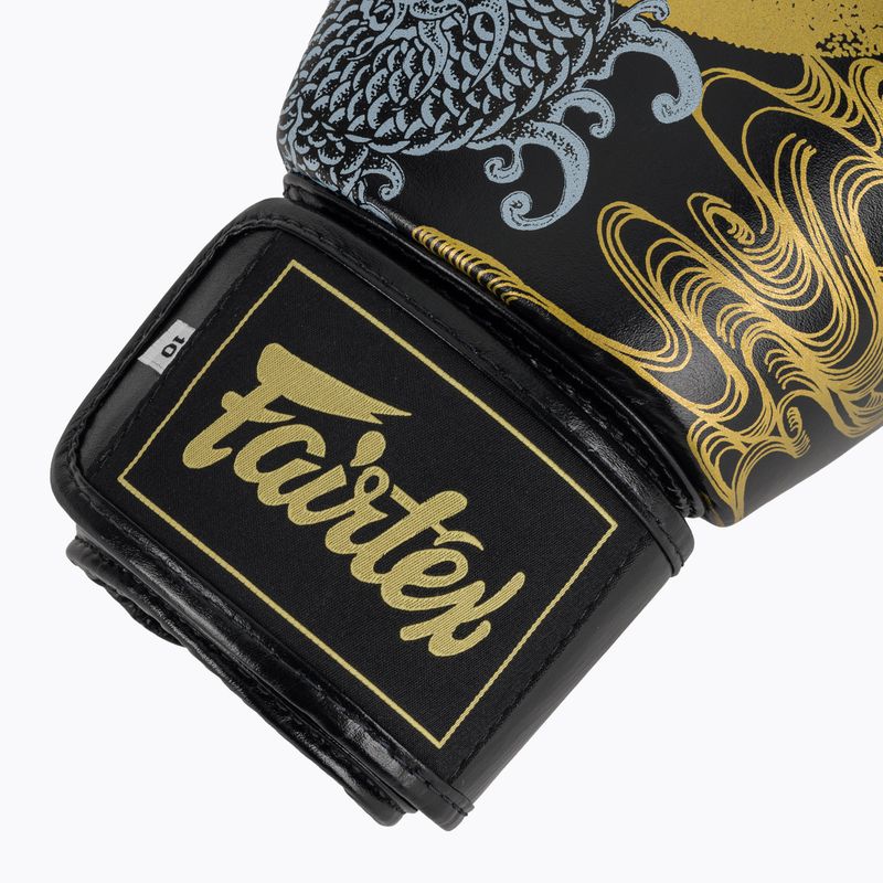 Boxerské rukavice Fairtex Harmony Six černé 6