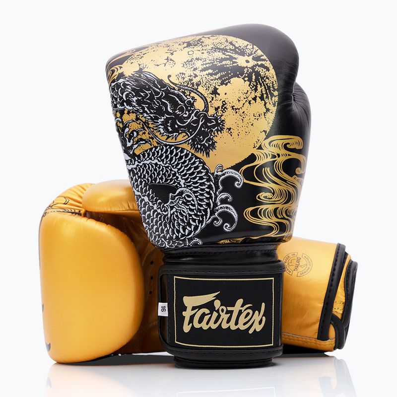 Boxerské rukavice Fairtex Harmony Six černé 4