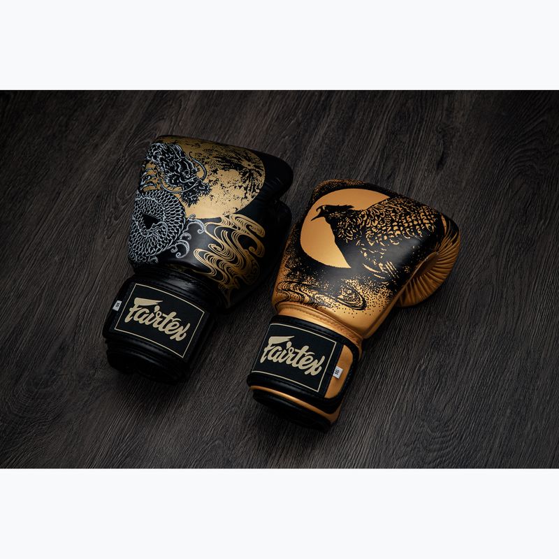 Boxerské rukavice Fairtex Harmony Six černé 5