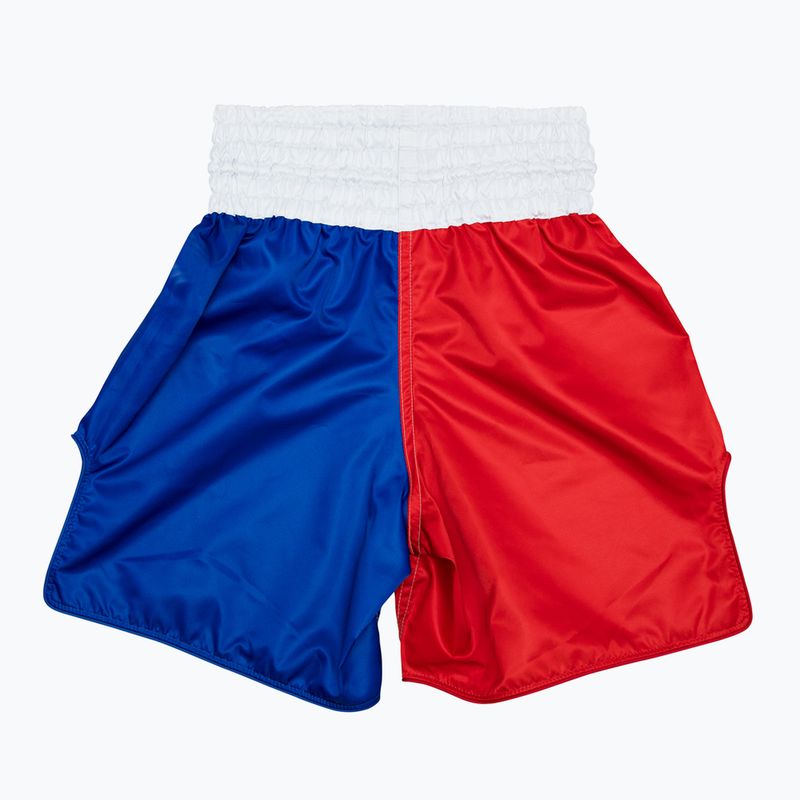 Boxerské trenýrky Fairtex BT2001 'Philippines' červeno-bílo-modré boxerské trenýrky 2