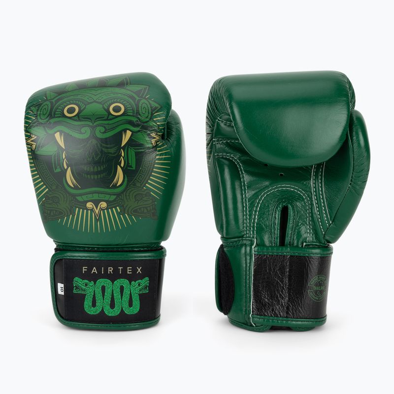 Fairtex X Tom Atencio Boxing Resurrection zelené boxerské rukavice