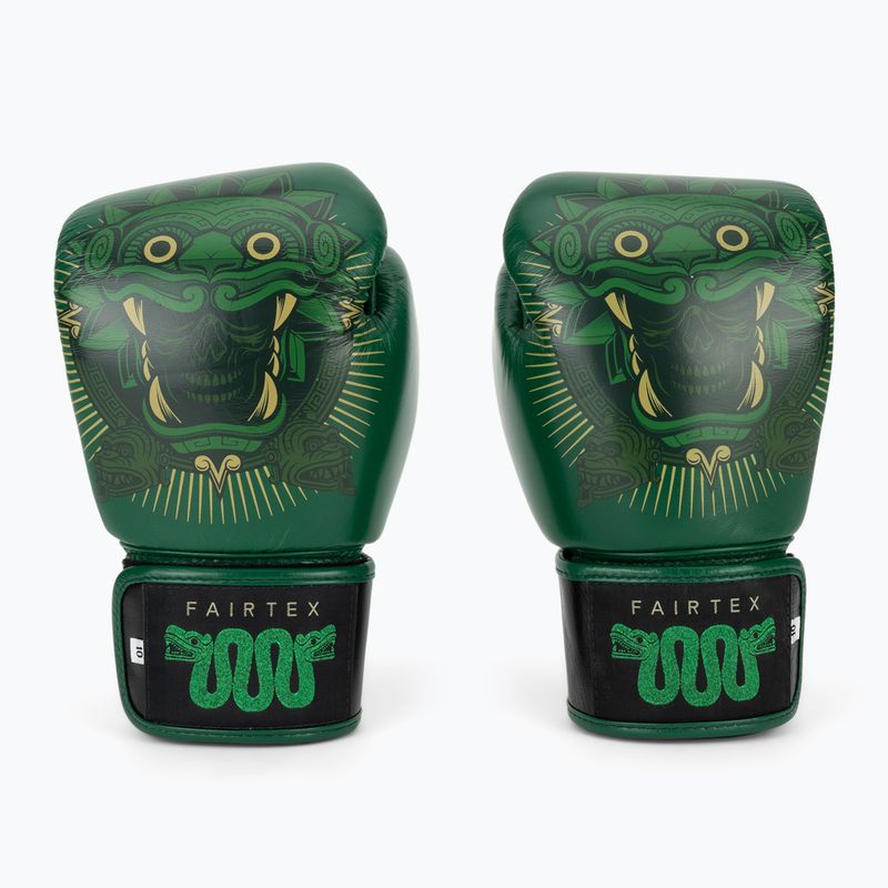 Fairtex X Tom Atencio Boxing Resurrection zelené boxerské rukavice 2