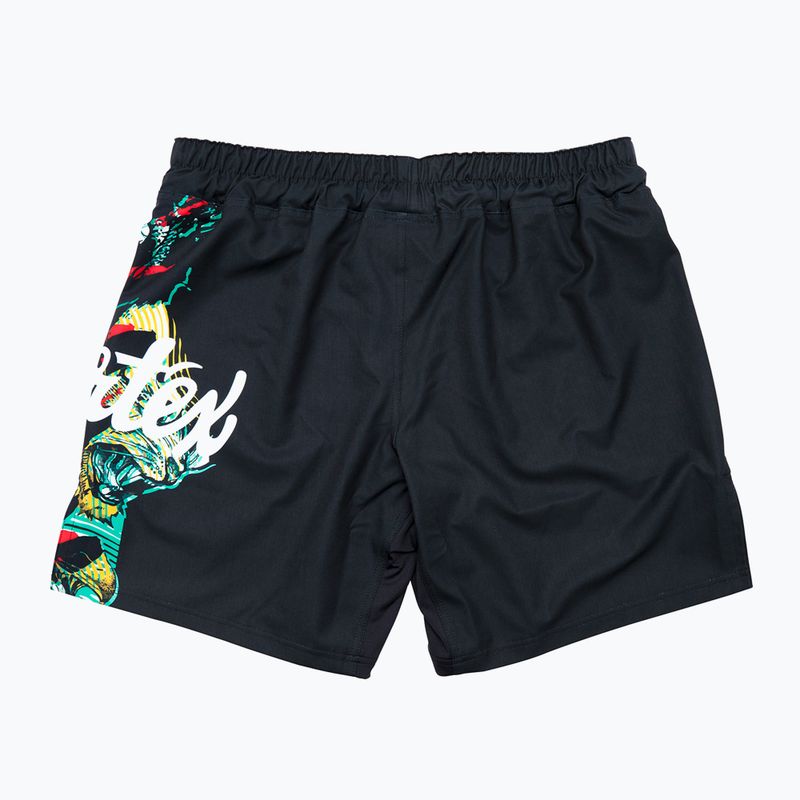 Fairtex MMA Fightshort Wild černé tréninkové šortky 2