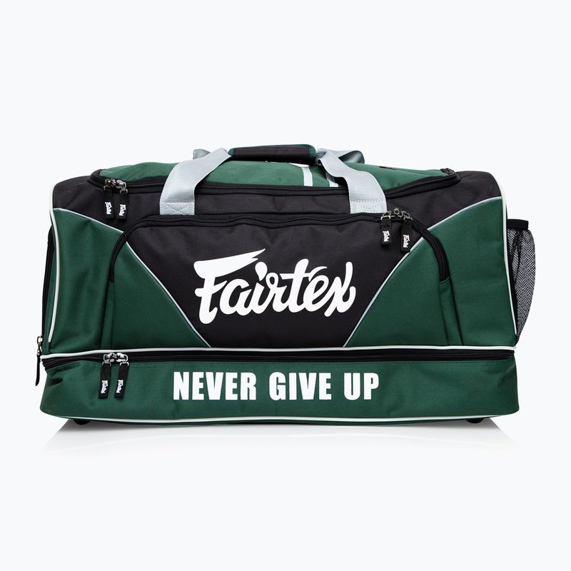 Tělocvičná taška Fairtex zelená/černá