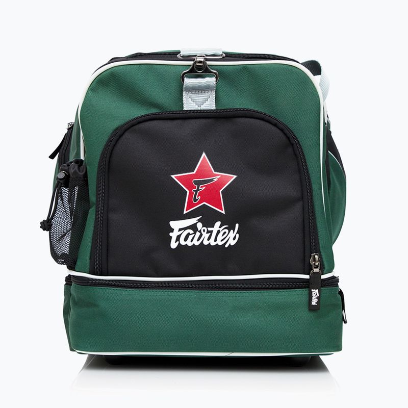 Tělocvičná taška Fairtex zelená/černá 3