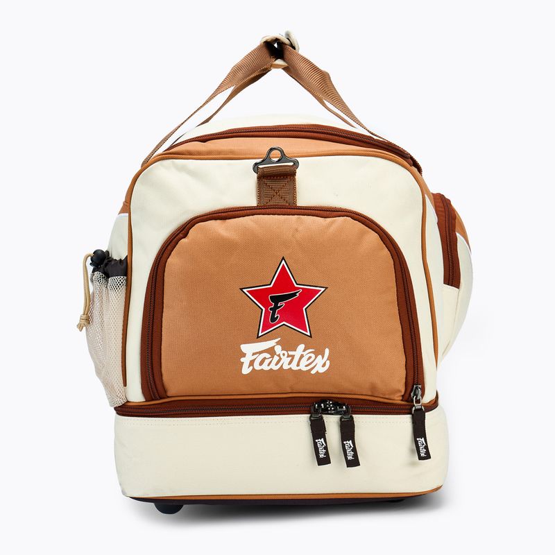 Tělocvičná taška Fairtex khaki/orange 3