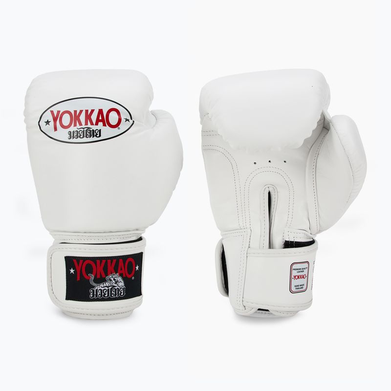 Pánské boxerské rukavice YOKKAO Matrix white