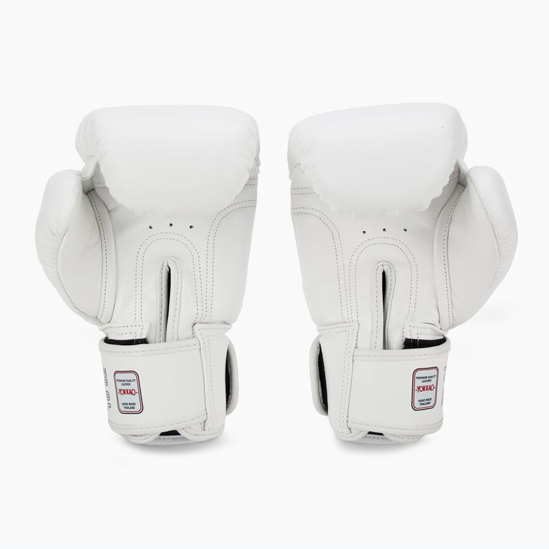 Pánské boxerské rukavice YOKKAO Matrix white 3
