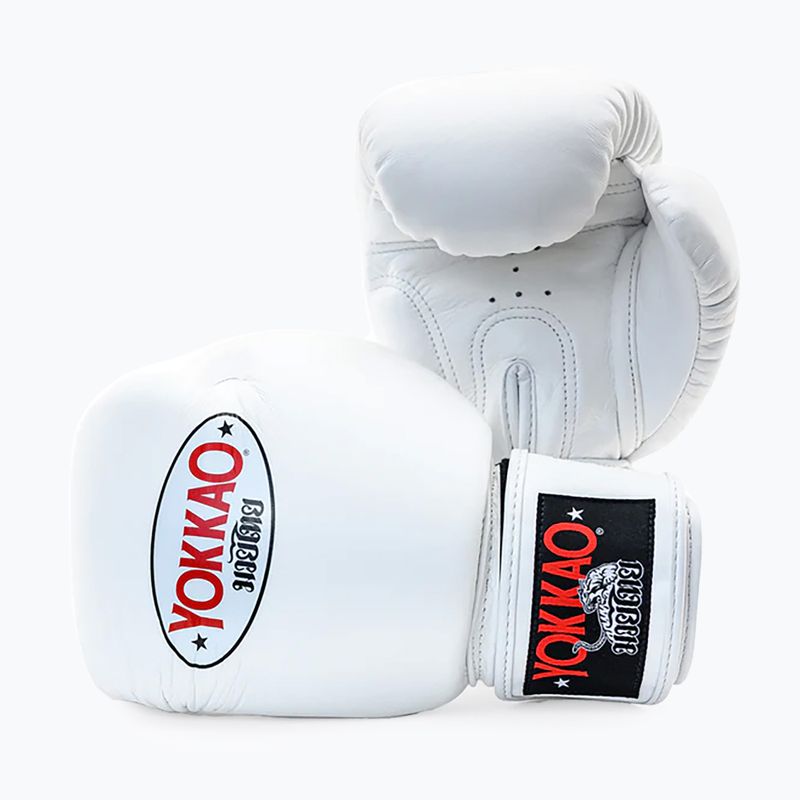 Pánské boxerské rukavice YOKKAO Matrix white 7