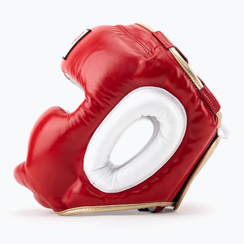 YOKKAO Training Headguard bojová sportovní přilba červená HYGL-1-2 6