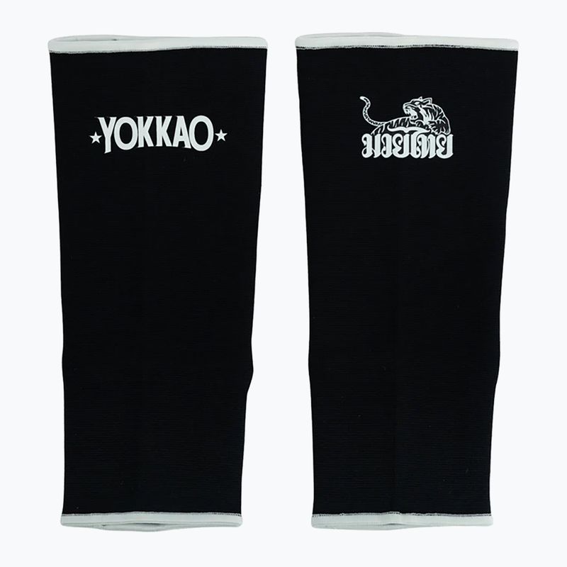 Pánské chrániče kotníků YOKKAO Muay Thai black