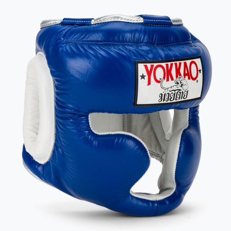 Boxerská helma YOKKAO Training blue