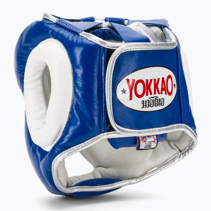 Boxerská helma YOKKAO Training blue 3