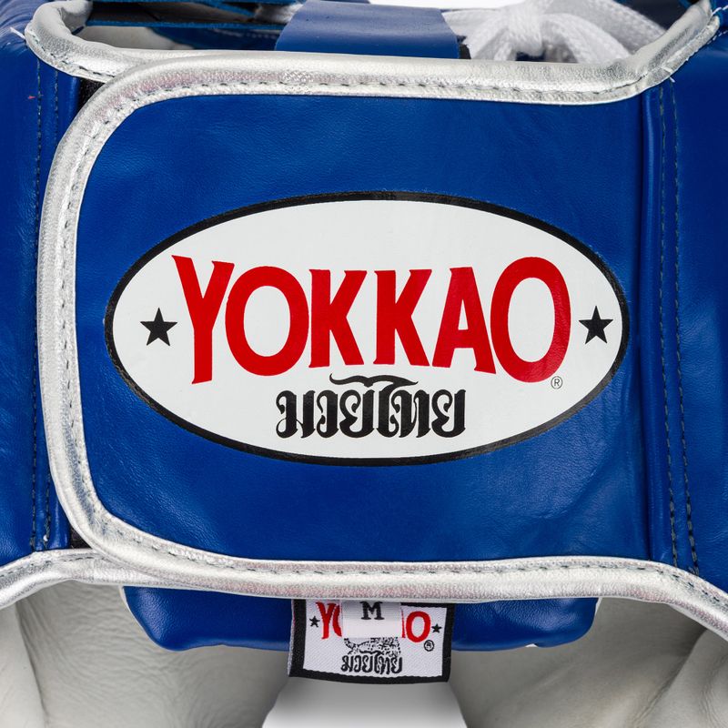 Boxerská helma YOKKAO Training blue 5