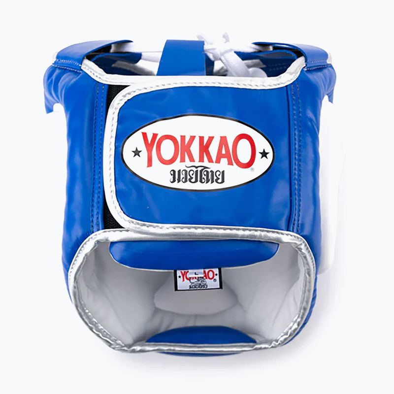 Boxerská helma  YOKKAO Training blue 2
